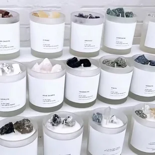 Świeca zapachowa - jaśmin KP32740 - Świece - miniaturka - grafika 1