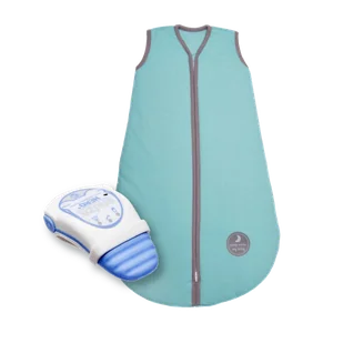 SNUZA HERO MD + śpiworek do spania NATULINO® BABYCOMFORT Natural Mint - Elektroniczne nianie i monitory oddechu - miniaturka - grafika 1