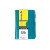 Szkolne artykuły papiernicze - Antra Organizer Memofix A6 K turkusowy - miniaturka - grafika 1