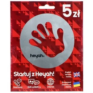 Heyah Starter Heyah Dniówka 5zł - Startery i doładowania - miniaturka - grafika 1