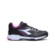 Tenis ziemny - Buty damskie Diadora SPEED COMPETITION 5 black/white/purple - miniaturka - grafika 1