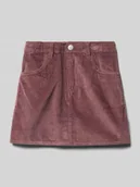 Sukienki i spódniczki dla dziewczynek - Spódnica sztruksowa z wpuszczanymi kieszeniami model ‘RAINFALL’ - miniaturka - grafika 1