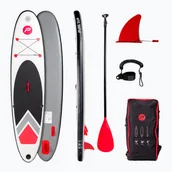 Deski SUP i akcesoria - Deska SUP Pure4Fun Basic SUP 305 x 71 x 15 cm white/black/red/grey - miniaturka - grafika 1