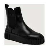 Botki damskie - Gant Skórzane sztyblety Snowmont z dodatkiem wełny - miniaturka - grafika 1