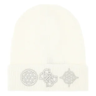 Damska Czapka zimowa GUESS BEANIE AW5177POL01-IVO – Beżowy - Czapki damskie - miniaturka - grafika 1