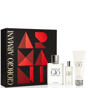 Giorgio Armani Acqua di Gio Pour Homme, zestaw kosmetyków, 3 szt. - Zestawy perfum męskich - miniaturka - grafika 3