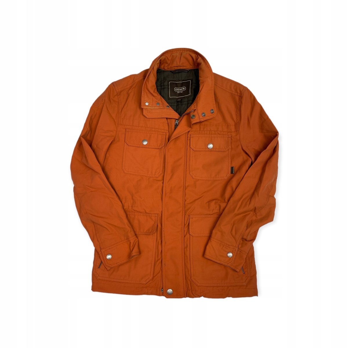 Elegancka kurtka męska z kapturem COACH S