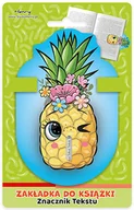 Zakładki do książek - Zakładka znacznik tekstu Ananas - miniaturka - grafika 1
