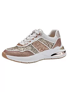 Tamaris Damskie sneakersy 1-1-23721-20, niskie, Rosego Gla Com, 41 EU - Sneakersy damskie - miniaturka - grafika 1