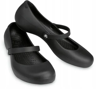 Lekkie Baleriny Klasyczne Do Pracy Buty Crocs 34,5 - Baleriny - miniaturka - grafika 1