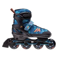 Rolki - Dziecięce Rolki fitness MARTES GALAKTY JRB M000207139 – Czarny - miniaturka - grafika 1