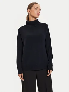 Max Mara Leisure Golf Superbo 2426366148 Granatowy Relaxed Fit - Swetry damskie - miniaturka - grafika 1