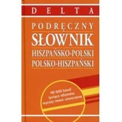 Książki do nauki języka hiszpańskiego - Podręczny Słownik hiszpańsko-polski polsko-hiszpański - Delta - miniaturka - grafika 1