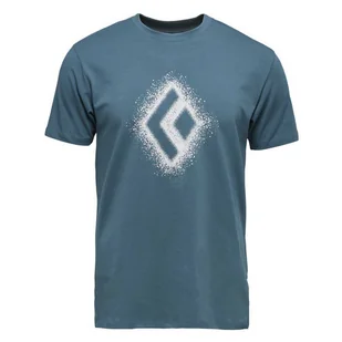 Koszulka męska Black Diamond M Chalked Up 2.0 Ss Tee Rozmiar: L / Kolor: niebieski - Koszulki sportowe męskie - miniaturka - grafika 1