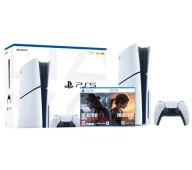 Konsole Playstation - Sony PlayStation 5 Slim E Chassis PS5 1TB z napędem + The Last of Us Part I / Part II - miniaturka - grafika 1