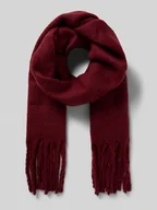 Apaszki i szaliki damskie - Szal z frędzlami - miniaturka - grafika 1