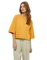 Swetry damskie - Peppercorn Damski sweter z rękawem Marlea 3/4, pomarańczowy zachód słońca, XS, Pomarańczowy zachód słońca, XS - miniaturka - grafika 1