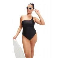 Stroje kąpielowe dla dziewczynek - Strój kąpielowy jednoczęściowy damski na basen Speedo Asymmetric rozm.D38 - miniaturka - grafika 1