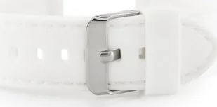 Pasek gumowy do zegarka U20 - biały 22mm - Akcesoria do smartwatchy - miniaturka - grafika 1