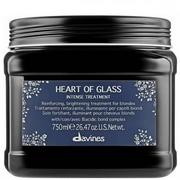 Kosmetyki do golenia - Davines Heart of Glass Intense Treatment, Kuracja Wzmacniająca i Rozświetlająca do Włosów Blond, 750ml - miniaturka - grafika 1