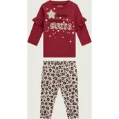 Dresy i komplety dla dziewczynek - Guess Komplet | Slim Fit - miniaturka - grafika 1