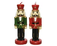 Świece - Świeczka dziadek do orzechów świąteczna żołnierzyk - miniaturka - grafika 1