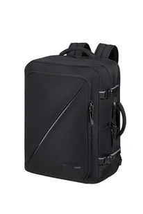 American Tourister Take2Cabin - plecak podróżny z możliwością rozszerzenia 17,3", 55 cm, 42,5/48,5 l, czarny (czarny), czarny (czarny), L, Wakacje - Plecaki - miniaturka - grafika 1