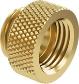 Chłodzenie wodne - Barrow Barrow G1/4 Zoll Verlängerung gerade MF 7,5 - gold - miniaturka - grafika 1