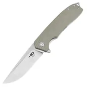 Noże - Nóż składany Bestech Lion Beige G10, Stonewashed/Satin D2 (BG01C) - miniaturka - grafika 1