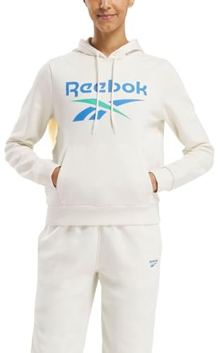 Reebok IDENTITY BIG LOGO POLAROWA BLUZA Z KAPTUREM W stylu vintage Damskie topy treningowe