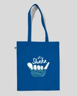 Torby i wózki na zakupy - torba bawełniana na prezent na zakupy IT’S SHAKA surf Niebieski - miniaturka - grafika 1