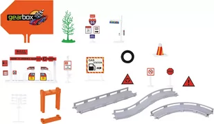 Tor samochodowy dla autek zestaw GEARBOX 67el - Samochody i pojazdy dla dzieci Tor samochodowy dla autek zestaw GEARBOX 67el - Samochody i pojazdy dla dzieci - miniaturka - grafika 3