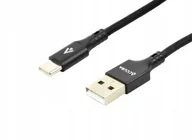 Kable USB - Accura USB 2.0 - USB-C 1.0m czarny - miniaturka - grafika 1