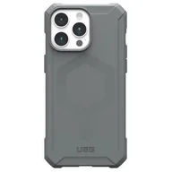 Etui i futerały do telefonów - Etui UAG Essential Armor MagSafe do Apple iPhone 15 Pro Max Srebrny - miniaturka - grafika 1
