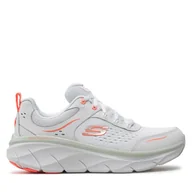 Sneakersy damskie - Sneakersy Skechers D'Lux Walker 2.0-Daisy Doll 150093/WMLT Biały - miniaturka - grafika 1