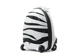 Walizki dla dzieci - Jamara Jamara Dziecięca walizka Zebra 460221 - miniaturka - grafika 1