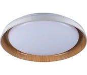 Lampy sufitowe - Kanlux 37317 - LED Plafon NIFU LED/17,8W/230V śr. 43 cm białe/brązowe - miniaturka - grafika 1