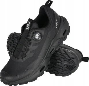 Buty męskie SPORTOWE LEKKIE WYGODNE typu BOA BEZ WIĄZANIA MAZZO czarne 41 - Moda i Uroda OUTLET - miniaturka - grafika 1