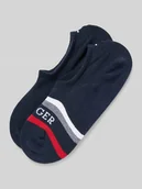 Skarpetki męskie - Skarpetki stopki z elastycznym, prążkowanym ściągaczem w zestawie 2 szt. - miniaturka - grafika 1