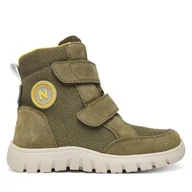 Buty dla chłopców - Śniegowce Naturino Geminae 3 Vl Wp. 3001577-01-1F15 S Zielony - miniaturka - grafika 1
