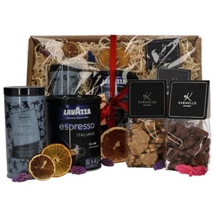 Zestaw prezentowy dla mężczyzny - Kawa, herbata i cluster Karmello - Herbata - miniaturka - grafika 1