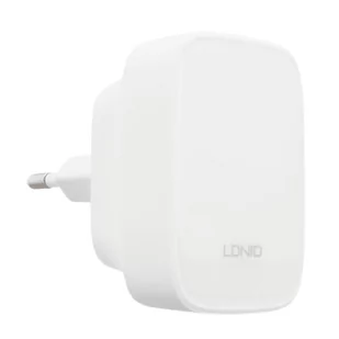 Uniwersalna Ładowarka 32W 3 Porty Usb Pd Qc Ldnio Q334 White Multiochrona 9S Szybkie Ładowanie - Ładowarki do telefonów - miniaturka - grafika 1