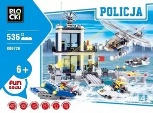 Blocki Policja wodna KB6726 - Klocki - miniaturka - grafika 1