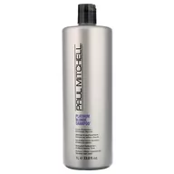 Szampony do włosów - Paul Mitchell Platinum Blonde Shampoo szampon niwelujący żółty odcien włosów blond i siwych 1000ml - miniaturka - grafika 1
