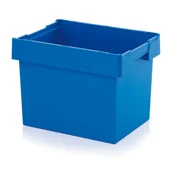 Pojemniki przemysłowe - AUER Skrzynka plastikowa bez wieka 600x400x420 mm MB 6442 - miniaturka - grafika 1