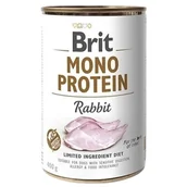 Mokra karma dla psów - Brit MONO PROTEIN RABBIT 400g 104-100835 - miniaturka - grafika 1