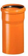 Magnaplast Rura z kielichem kanalizacji zewnętrznej KGEM rdzeń spieniony klasa C 160mm 1m 22015