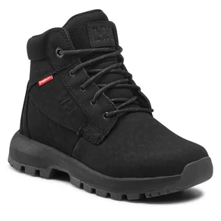 Buty dla chłopców - Trzewiki HELLY HANSEN - Jk Browstring Lv Primaloft 11779_990 Black - grafika 1