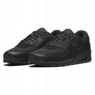Buty męskie Czarne Nike Air Max 90 CN8490 003 r. 45 - Buty sportowe męskie - miniaturka - grafika 1