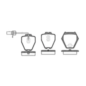 Klocki hamulcowe - RoadHouse Zestaw klocków hamulcowych, hamulce tarczowe 2752.02 - miniaturka - grafika 1